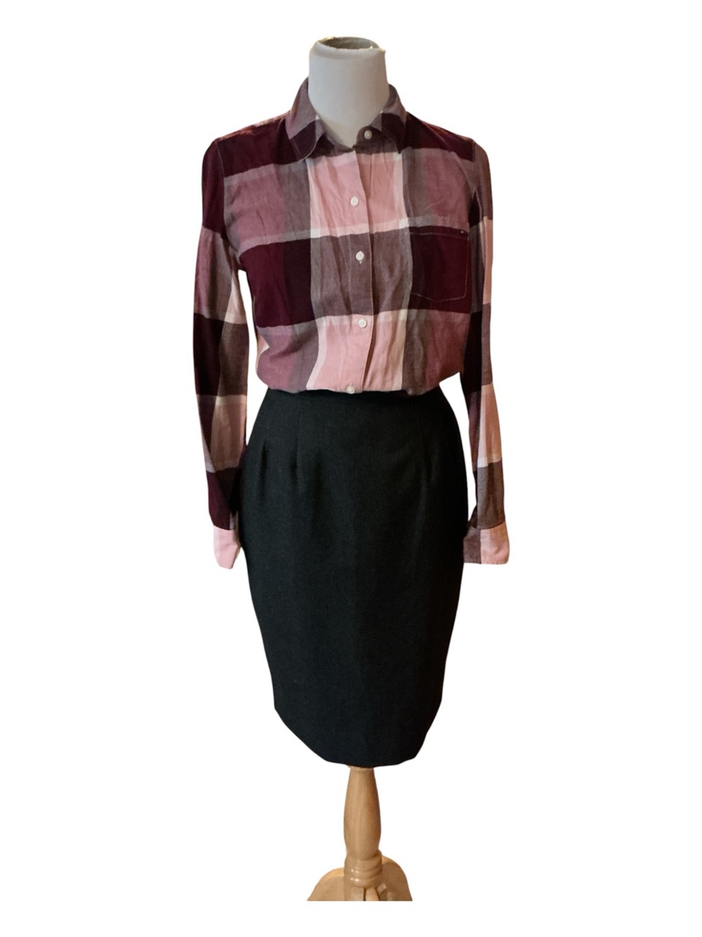 Black Pencil Skirt - Classic Women's Workwear